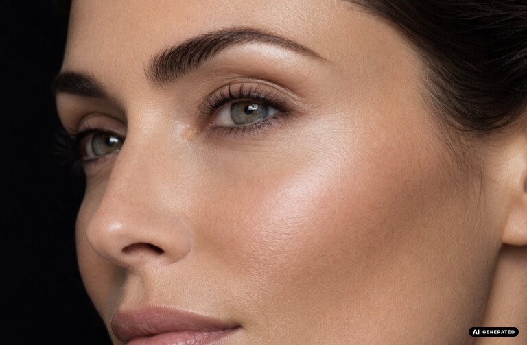 Profhilo® – Close-up of a woman's face with radiant skin